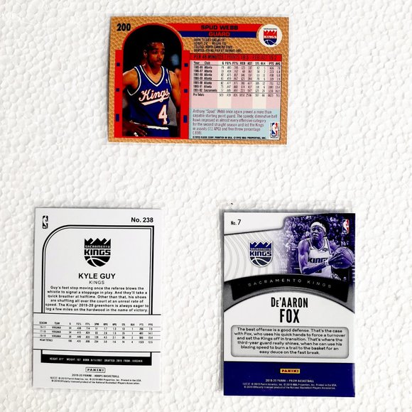 Sacramento Kings 9 Card Lot - BKBL [26_1] - Picture 4 of 8